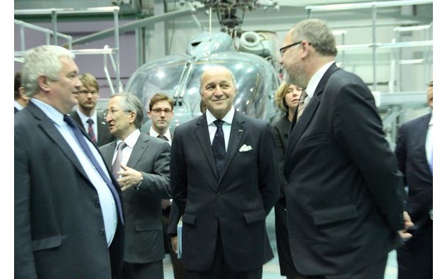 Visite de l'usine Eurocopter/Kazakhstan Engineering