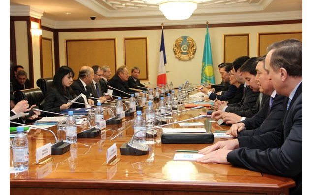 Entretien au Gouvernement du Kazakhstan