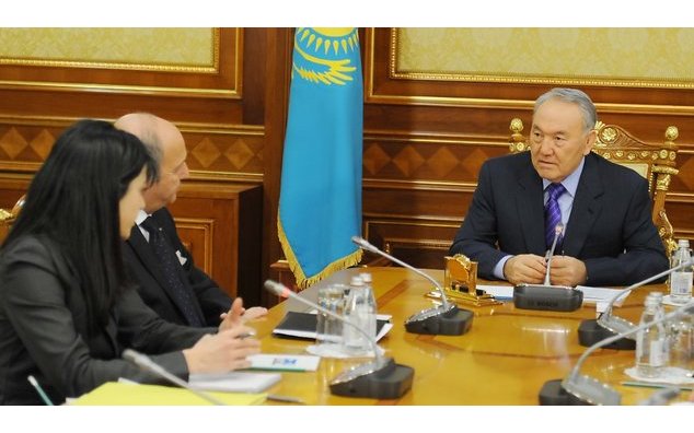 Entretien avec le Président Nursultan Nazarbaev